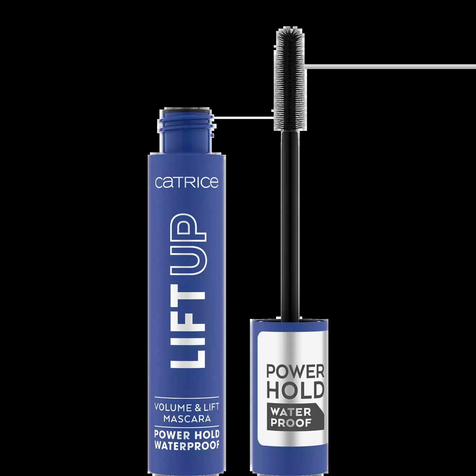 Тушь для ресниц водостойкая CATRICE LIFT UP Volume & Lift Mascara Power  Hold Waterproof 010 937561 | Mascara