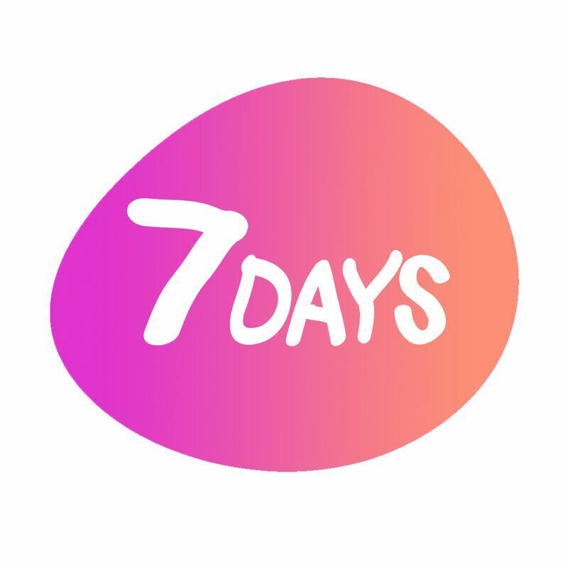 7 days ru. 7days лого. Севен дейс логотип. 7 Days косметика. Реклама 7 Days.