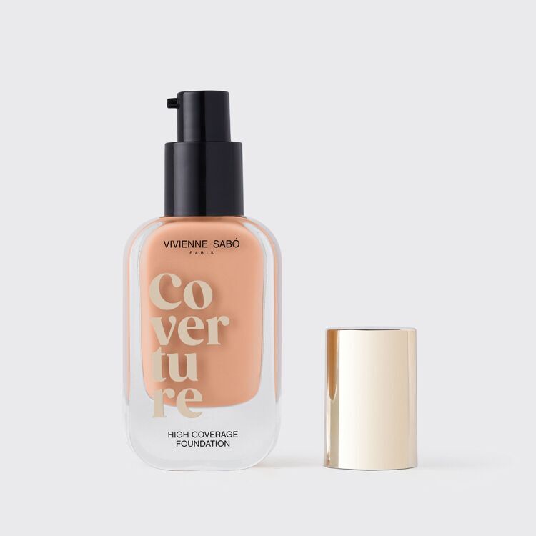 Тональный крем с плотным покрытием High coverage foundation "Coverture" Vivienne Sabo тон 04