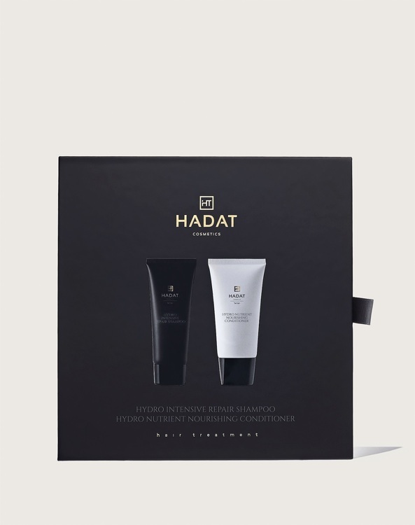 Подарочный набор HADAT HYDRO INTENSIVE REPAIR SHAMPOO & CONDITIONER, 70мл
