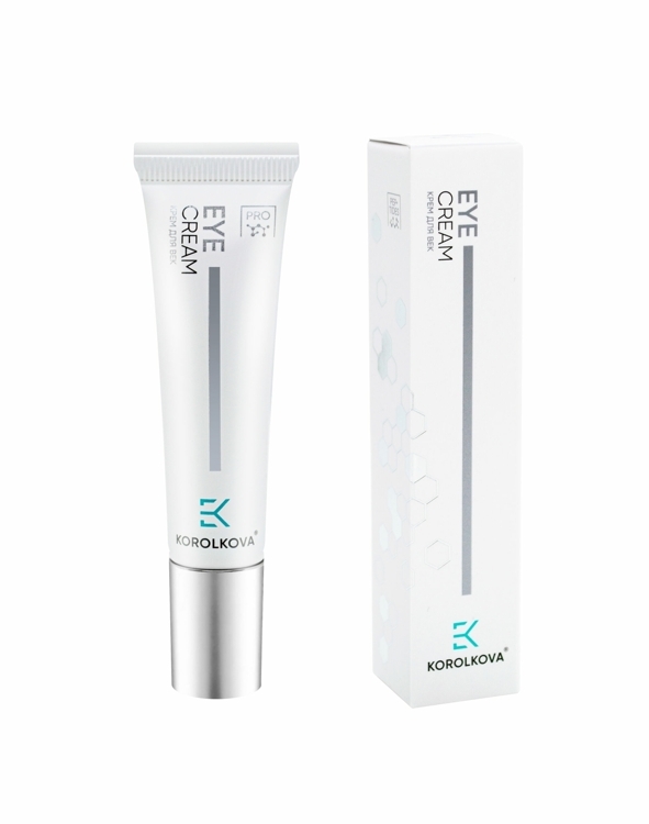 Крем для век уход за кожей вокруг глаз EYE CREAM, 15ml. KOROLKOVA