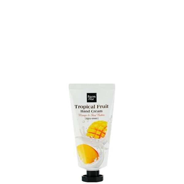 Крем для рук с манго и маслом ши | Tropical Fruit Hand Cream Mango & Shea Butter FarmStay