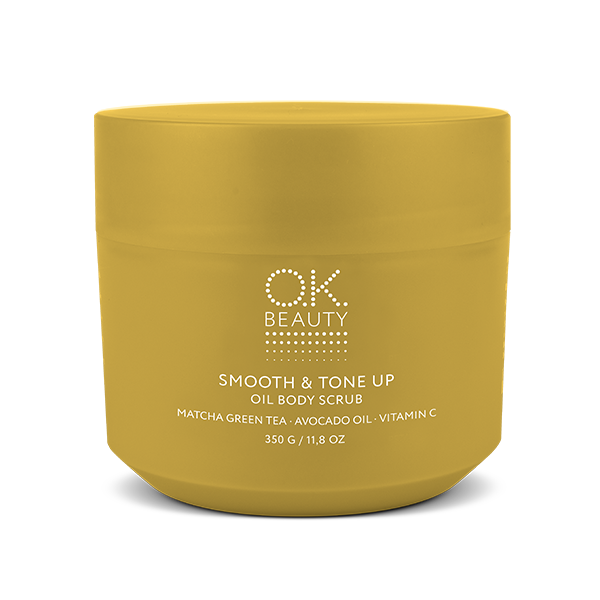 Тонизирующий скраб для тела SMOOTH & TONE UP OIL BODY SCRUB OK BEAUTY