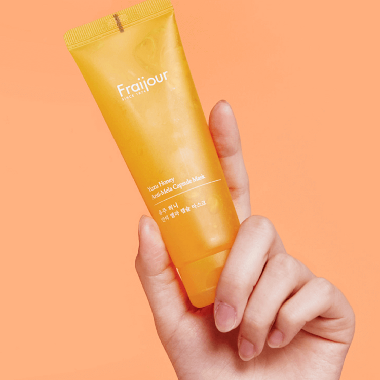 Маска для лица Fraijour капсульная ЮДЗУ Yuzu Honey Anti-Mela Capsule Mask, 75 мл