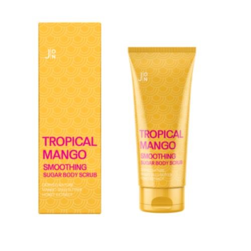 Скраб для тела «манго» - Tropical mango smoothing sugar body scrub J:ON