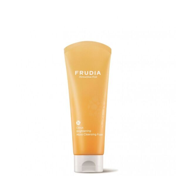Пенка с цитрусом, придающая сияние коже Citrus Brightening Micro Cleansing Foam Frudia