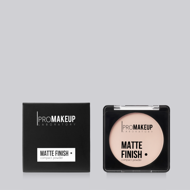 PRO Пудра компактная матирующая MATTE FINISH в пенале