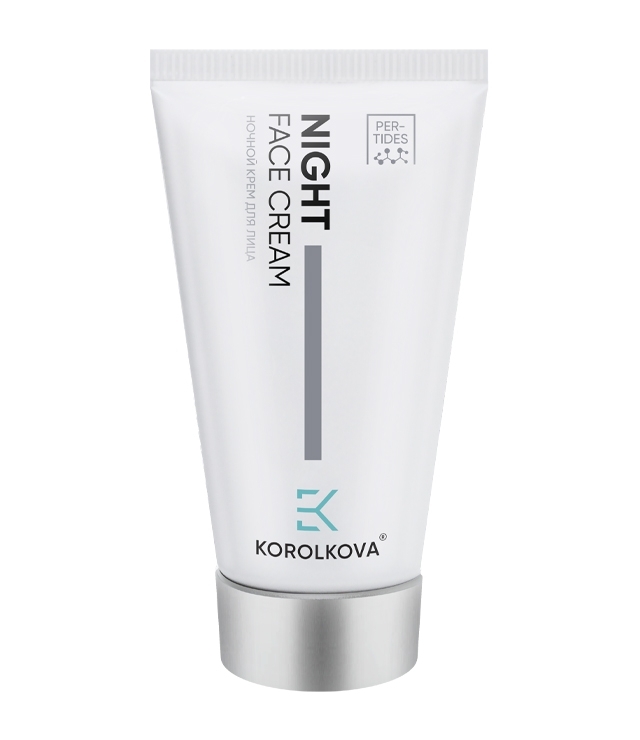 Ночной крем Night Face Cream, серия Peptides KOROLKOVA