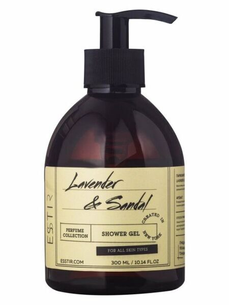 Парфюмированный гель для душа LAVENDER & SANDAL ESSTIR