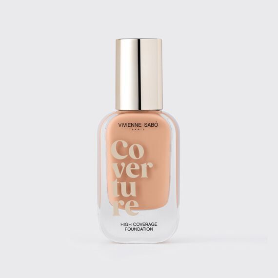 Тональный крем с плотным покрытием High coverage foundation "Coverture" Vivienne Sabo тон 02