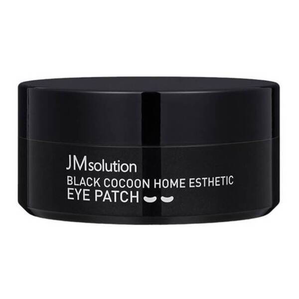 Гидрогелевые патчи для глаз JM SOLUTION BLACK COCOON с протеинами шёлка и углём, 60 шт