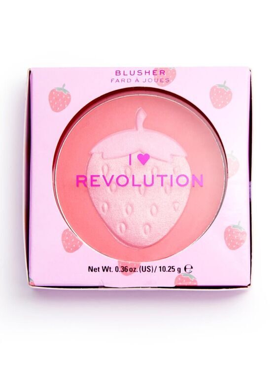 Румяна Fruity Strawberry I HEART Makeup Revolution