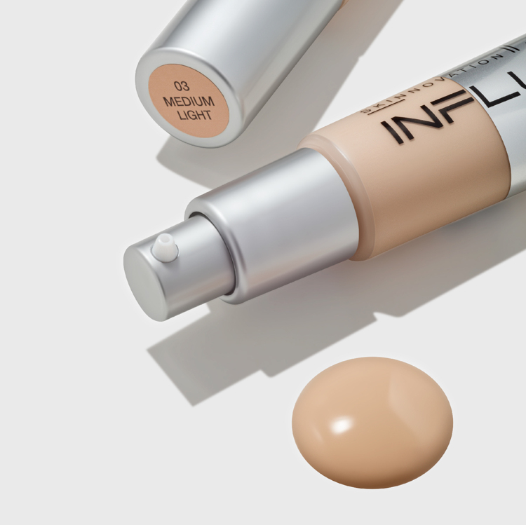 Тональный крем увлажняющий SKINNOVATION II HYDRA Influence Beauty 03 Бежевый