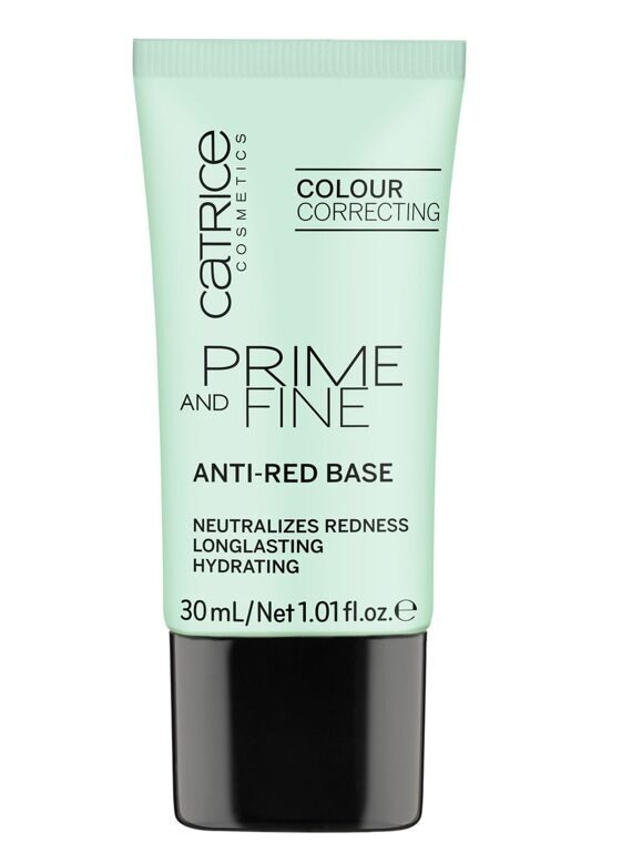 Праймер Prime And Fine Anti-Red Base CATRICE