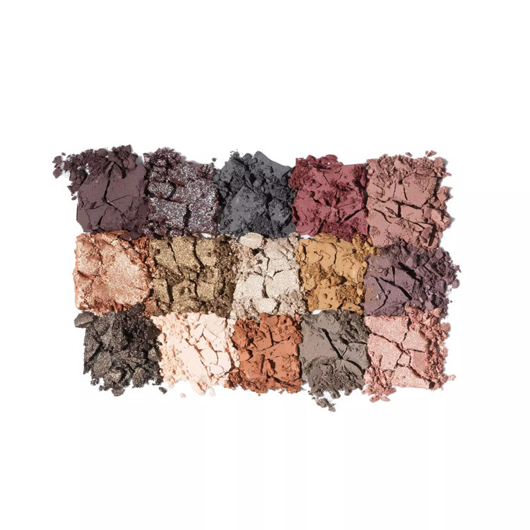 Палетка теней из 15 оттенков NEW ERA Eyeshadow palette Influence Beauty