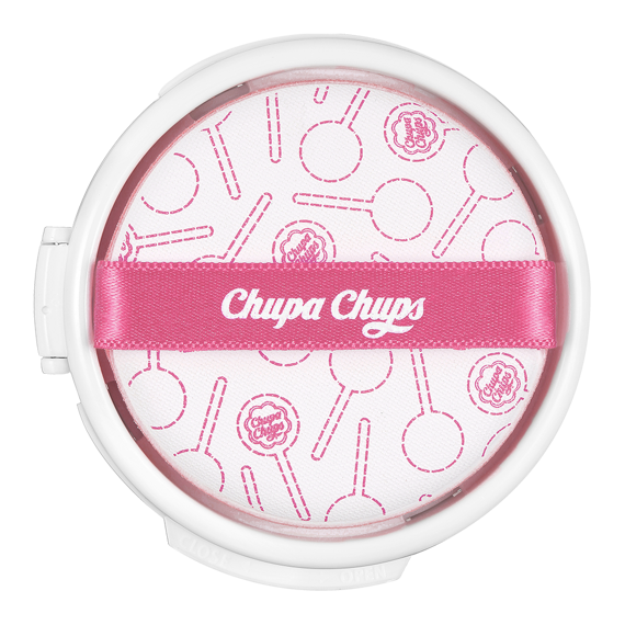 Блок сменный для тональной основы-кушона | Candy Glow Cushion SPF 50+ PA++++ Refill Chupa Chups 2.0 Shell