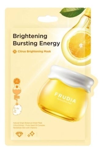 Маска для лица с экстрактом цедры мандарина Citrus Brightening Mask Frudia