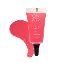 Стойкий пигмент для губ и щек СOLOR SALUTE LIP & CHEEK TINT тон FLAMINGO OK BEAUTY
