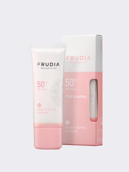 Солнцезащитный крем-праймер с матирующим эффектом SPF50+/PA+++ (40 г) FRUDIA Velvet Fit Blurring Sun Primer