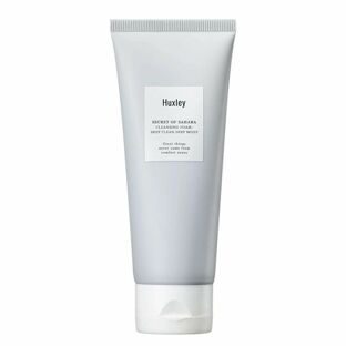 Мягкая очищающая пенка с экстрактом опунции Cleansing Foam: Deep Clean Deep Moist HUXLEY