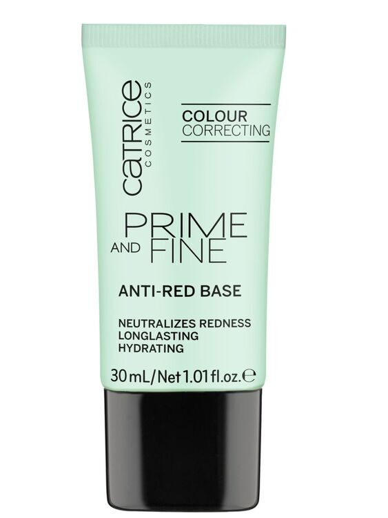 Праймер Prime And Fine Anti-Red Base CATRICE