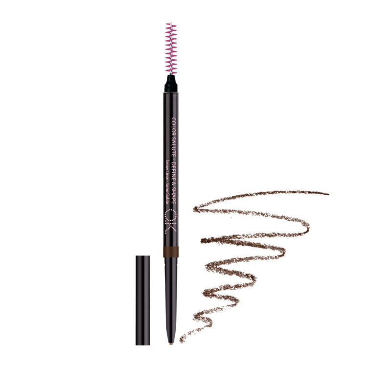 Карандаш для бровей OK BEAUTY СOLOR SALUTE DEFINE & SHAPE в оттенке SABLE