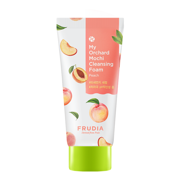 Пенка-моти для умывания очищающая с персиком My Orchard Mochi Cleansing Foam Mini (30г)