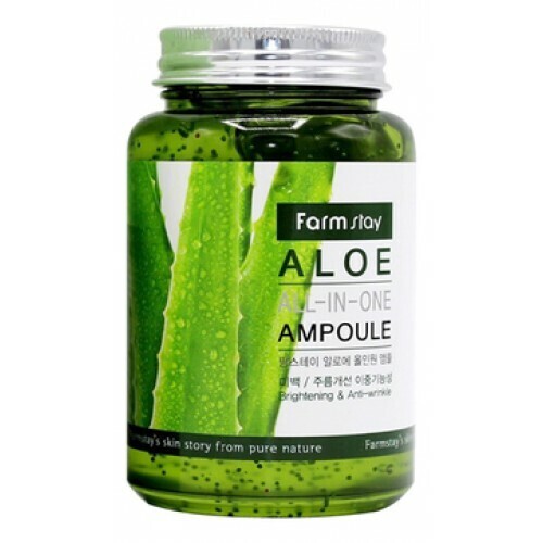 Сыворотка для лица с экстрактом алоэ Aloe All-In One Ampoule FarmStay