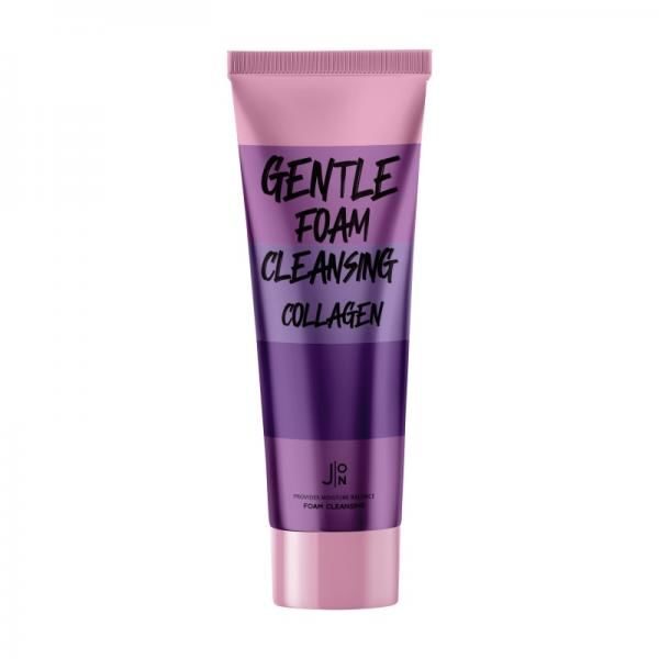 Пенка для умывания с коллагеном Gentle Foam Cleansing Collagen J:ON