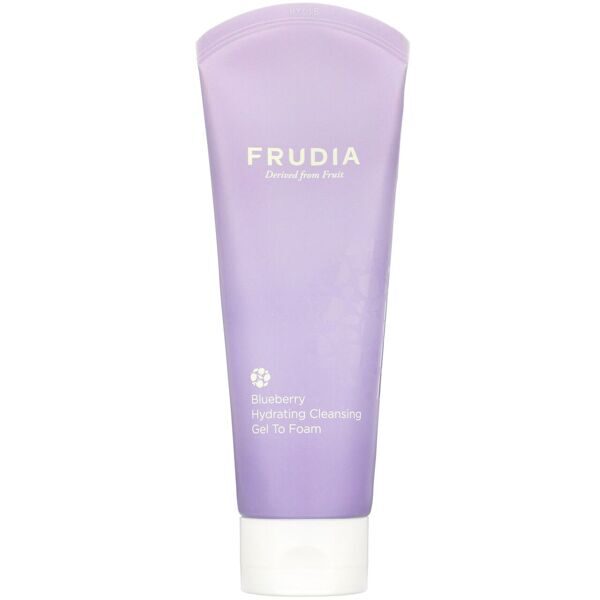 Увлажняющая пенка для умывания с черникой Blueberry Hydrating Cleansing Gel To Foam Frudia