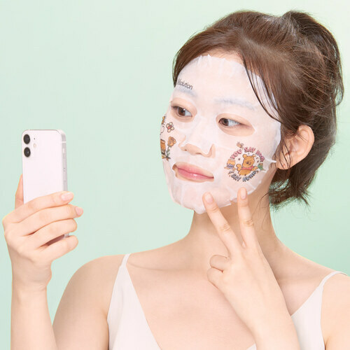 Тканевая маска JMsolution Disney увлажняющая с алоэ collection selfie moisture aloe mask, 30мл