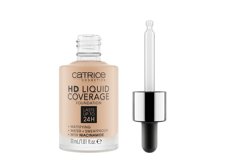 Тональный крем CATRICE HD Liquid Coverage Foundation 030 SAND BEIGE