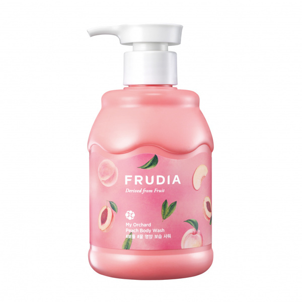 Гель для душа с персиком Frudia