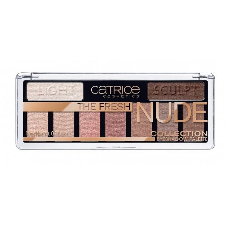 Палетка теней Collection Eyeshadow Palette The Fresh Nude CATRICE