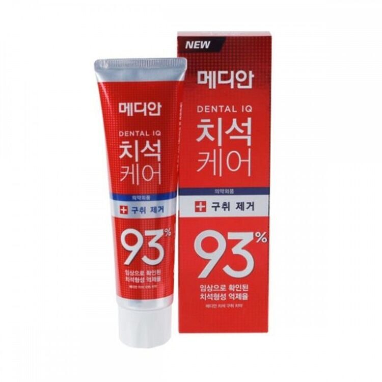 Зубная паста освежающая с цеолитом Median Dental IQ 93% Remove Bad Breath