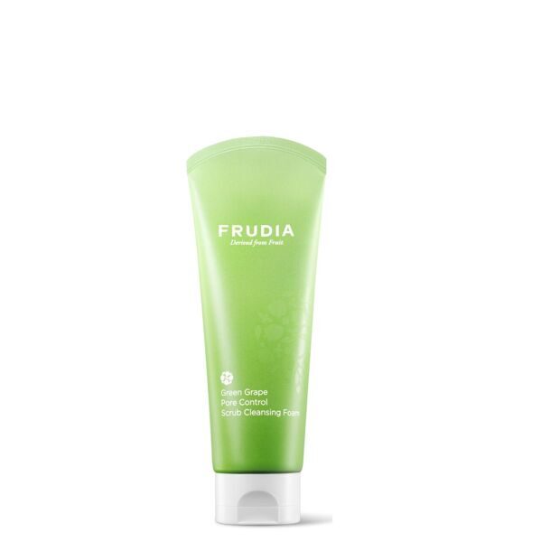 Скраб-пенка себорегулирующая с зеленым виноградом Green Grape Pore Control Scrub Cleansing Foam Frudia