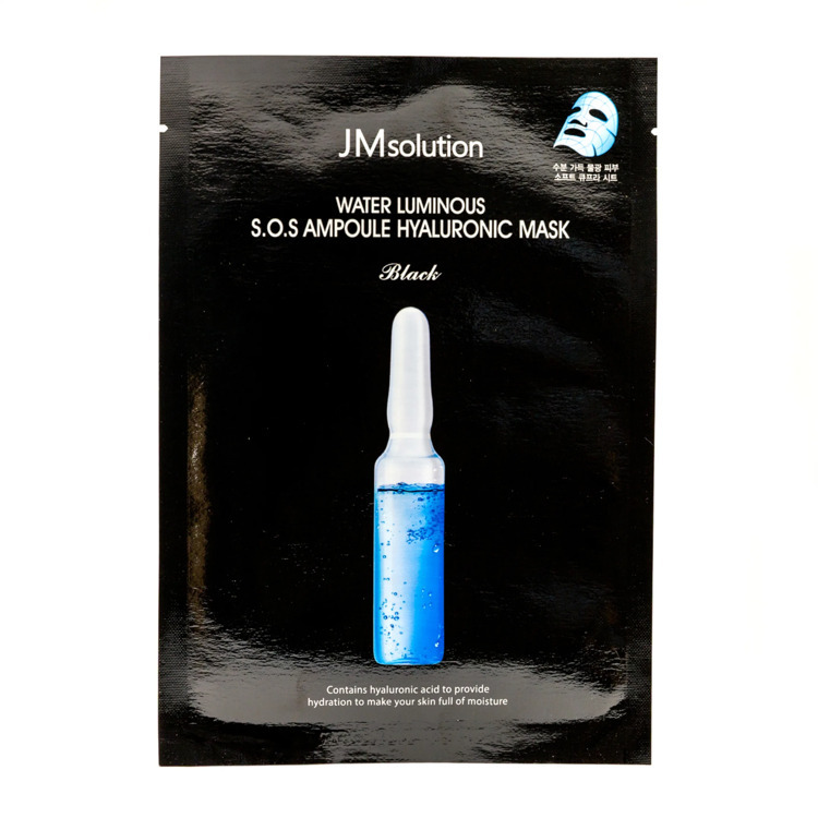 Тканевая маска JMsolution SOS AMPOULE HYALURONIC с гиалуроновой кислотой, 30мл