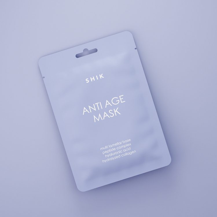 Тканевая маска для лица SHIK омолаживающая ANTI AGE MASK