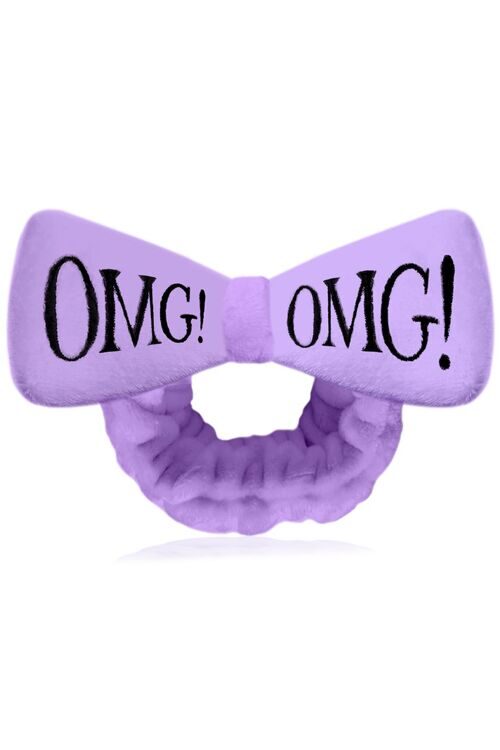 Бант-повязка для фиксации волос в цвете "Лавандовый" | Double Dare OMG! Hair Band Purple