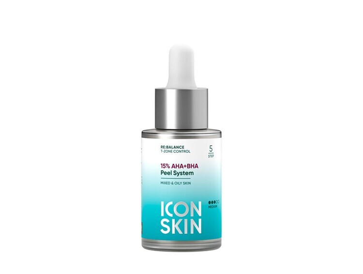 Пилинг ICON SKIN 15% AHA+BHA Peel System, 30 мл