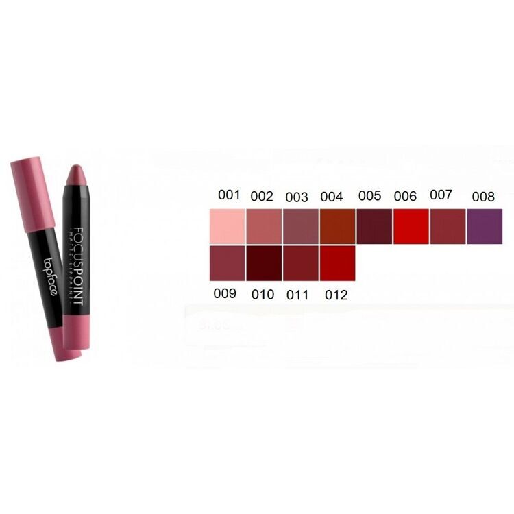 Помада-карандаш Focus Point Matte Lippaint TOPFACE