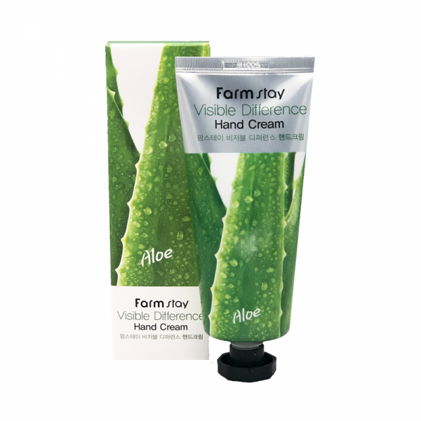 Крем для рук с экстрактом алоэ | Visible Differerce Hand Cream Aloe FarmStay