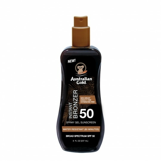 Солнцезащитный спрей Australian Gold Whith Instant Bronzer 237ml SPF50