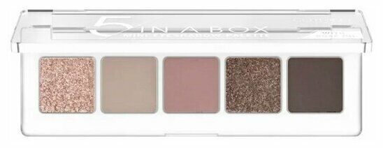 Палетка теней 5 In A Box Mini CATRICE, 020 Soft Rose Look 927503