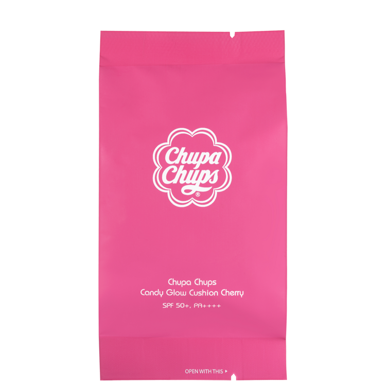 Блок сменный для тональной основы-кушона | Candy Glow Cushion SPF 50+ PA++++ Refill Chupa Chups 2.0 Shell