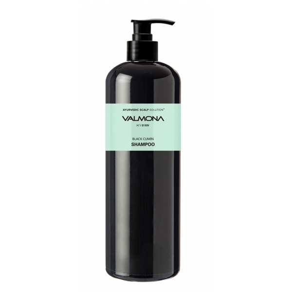 Шампунь для волос VALMONA АЮРВЕДА Ayurvedic Scalp Solution Black Cumin Shampoo, 480 мл