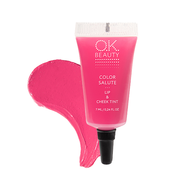 Стойкий пигмент для губ и щек СOLOR SALUTE LIP & CHEEK TINT тон HILLIER OK BEAUTY